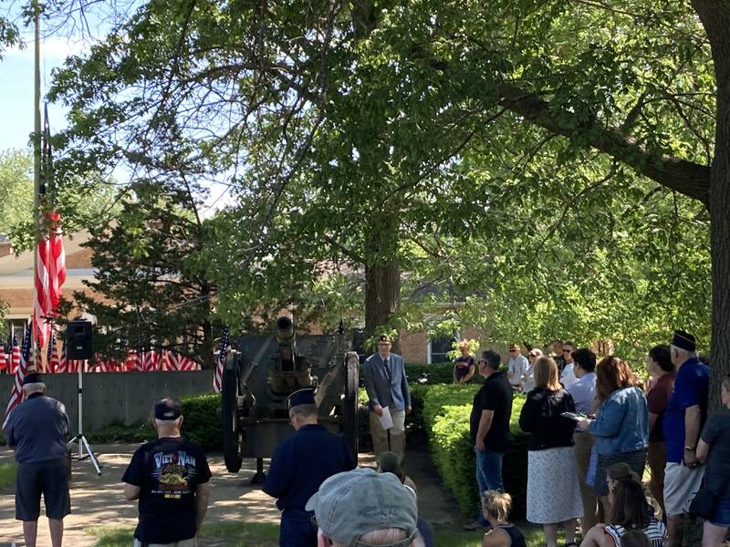 Geneva held a Memorial Day ceremony after the parade at Wheeler Park May 29, 2023