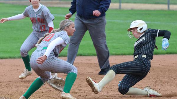Photos: Sycamore softball hosts LaSalle-Peru in steady rain