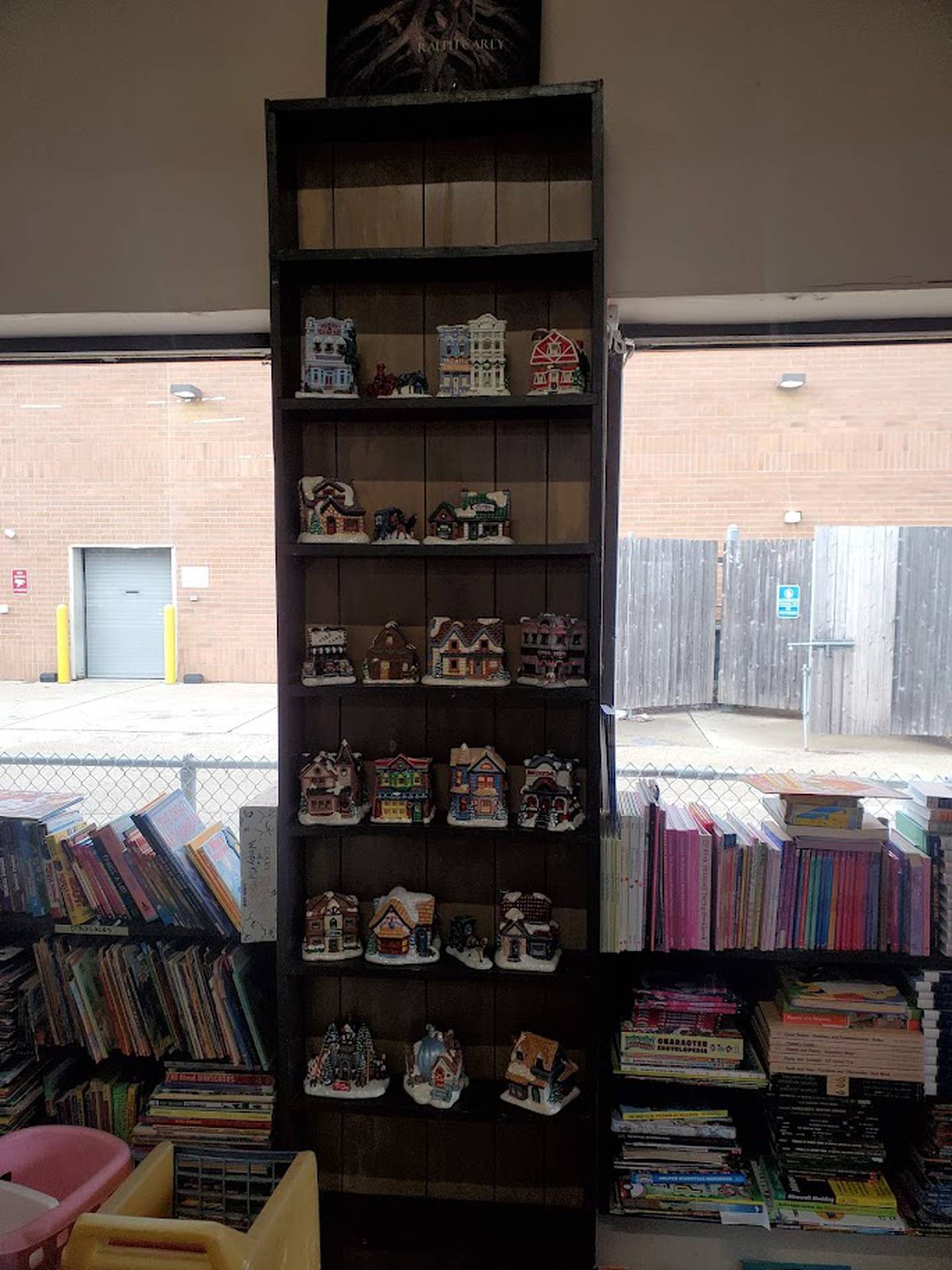 The Book Market in Crest Hill is selling vintage, hand-painted, holiday village pieces on consignment for the artist, who is currently on hospice. Items are on sale now and will be available into ealry January 2022.