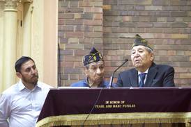 Veterans honor Jewish service members at Memorial Day event Saturday in Joliet