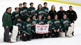 Photos: Crystal Lake South hockey drops Blackhawk Cup White final to Loyola Academy