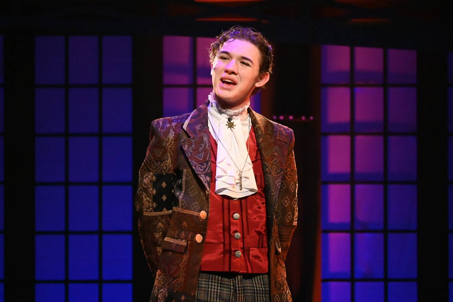 Mason Natyshok, who was nominated for Best Actor for his performance as Beadle Bamford in "Sweeney Todd."