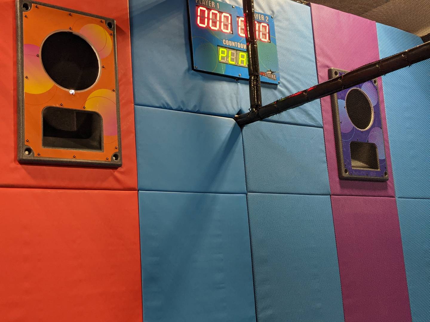 One of the new attractions at the Altitude Trampoline Park in Oswego.