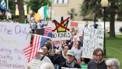500 show for ‘No Kings’ protest in Kankakee