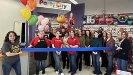 Party city section opens inside Staples in Peru