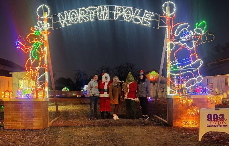 Many businesses and families have jumped at the opportunity to sponsor their own lights at Home for the Holidays, a Christmas light drive-through presented by the Princeton Area Chamber of Commerce and the Bureau County Fair.