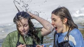 Photos: Hundreds dive into Lake Mendota for the 8th annual Polar Plunge