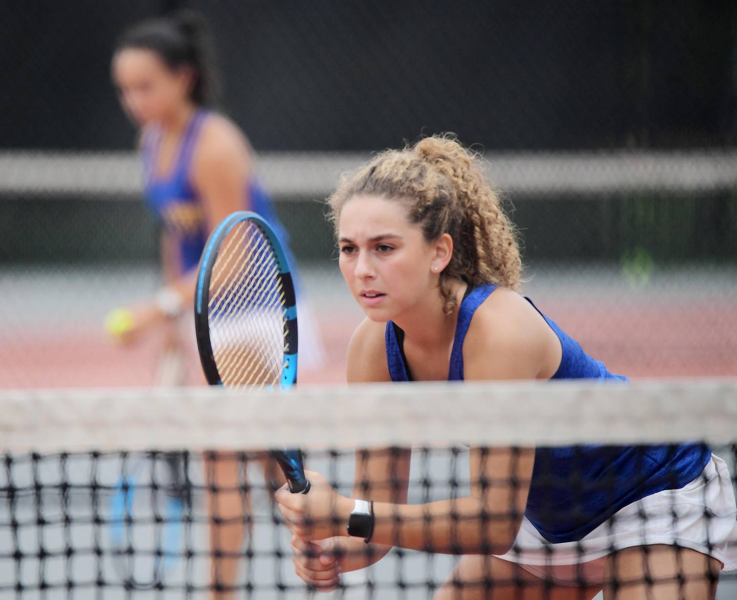 Girls Tennis: Riley Lepsi Wheaton Warrenville South prevail for DuKane