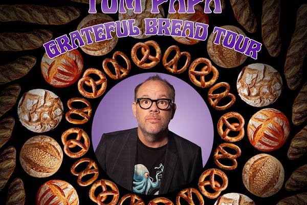 Comedian Tom Papa will bring 2026 ‘Grateful Bread’ tour to Joliet’s Rialto Square Theatre this spring