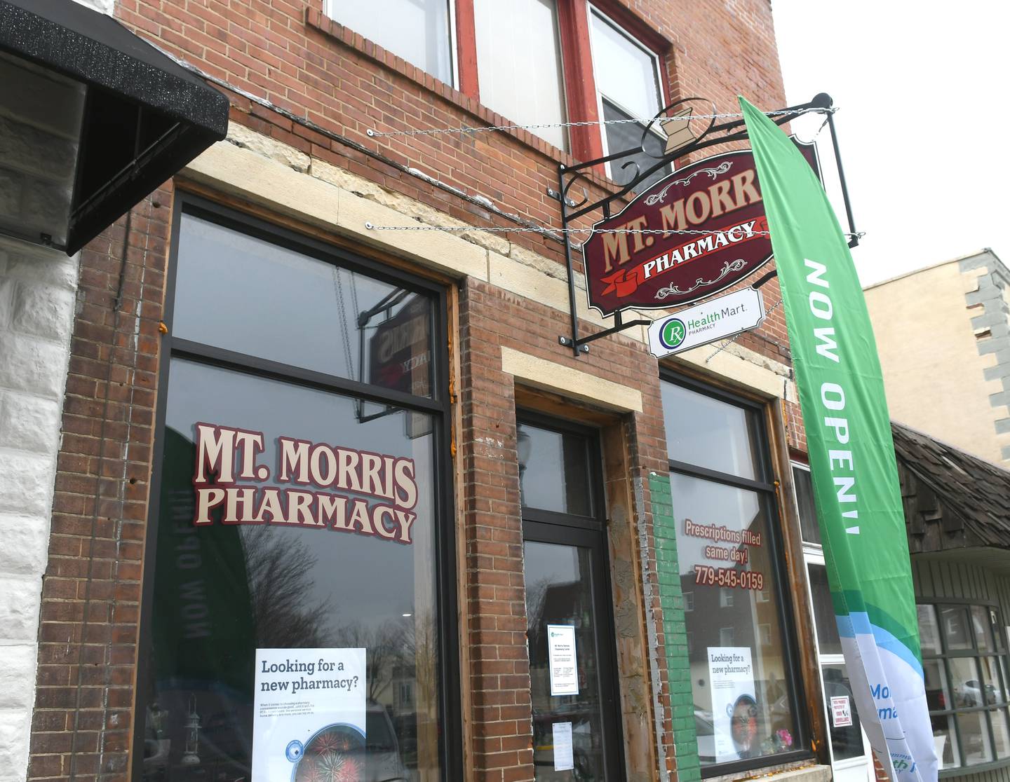 The Mt. Morris Pharmacy is now open.