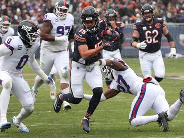 Here’s a look at the Chicago Bears’ depth chart following the NFL draft