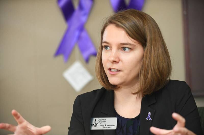 Harbor House Executive Director Jenny Schoenwetter