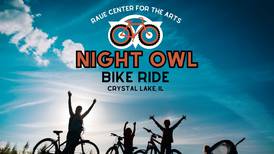 Pedal into the night with Raue Center’s Night Owl Bike Ride