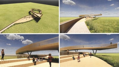 $2M overlook at Kane County Forest Preserve will provide views of restored ecosystem, returning birds 