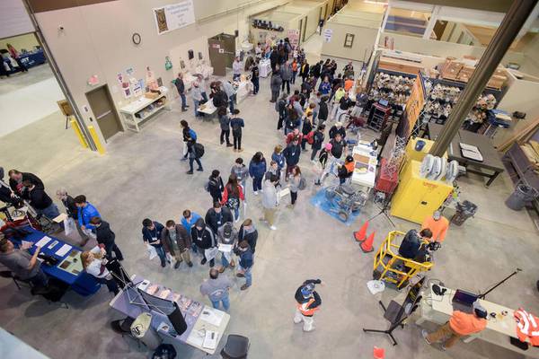 Indian Valley Vocational School students attend trade apprenticeship expo