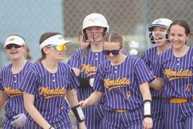 Photos: Nine runs secure win for Mendota over Marquette in softball