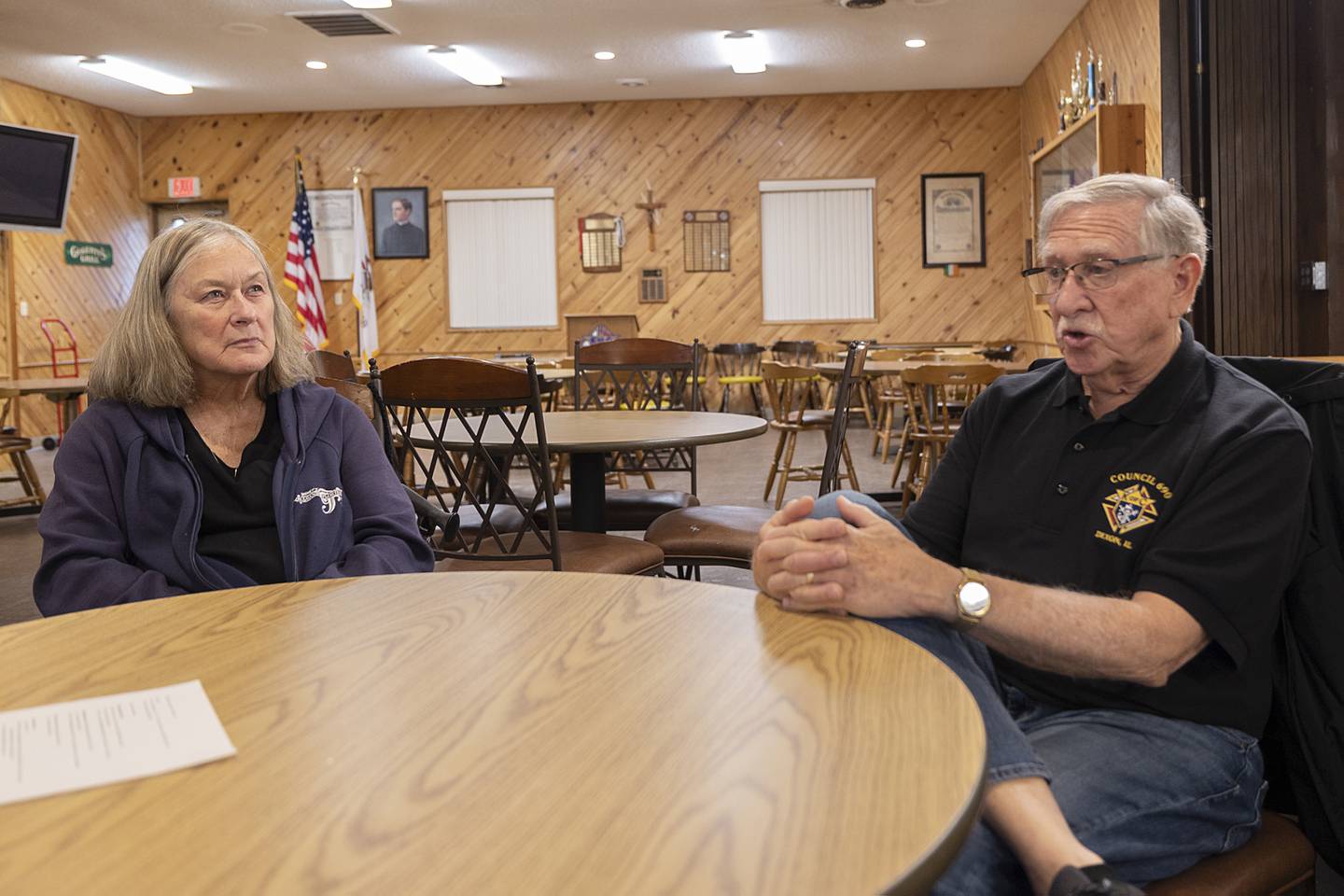 Ann and Larry Prindaville talk about the many volunteer projects they work on together.
