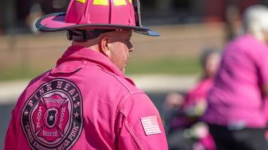 Photos: Pink heals Truck visits La Salle County Nursing Home