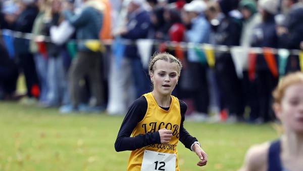 Jacobs girls qualify for state cross country out of Class 3A Hoffman Estates Sectional