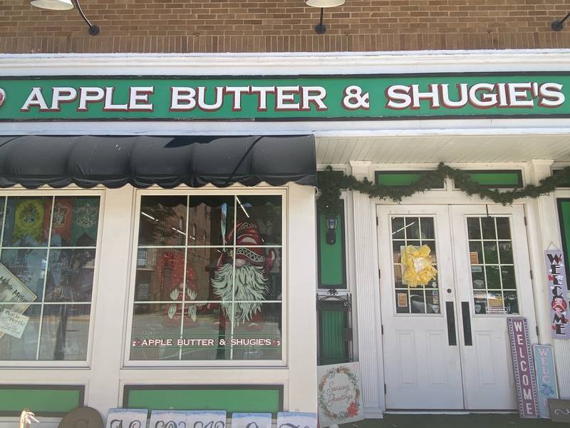 Apple Butter and Shugie’s offers novelty items ranging from your favorite movie memorabilia and pop-culture sensations Squishmallows to multiple puzzles and games.