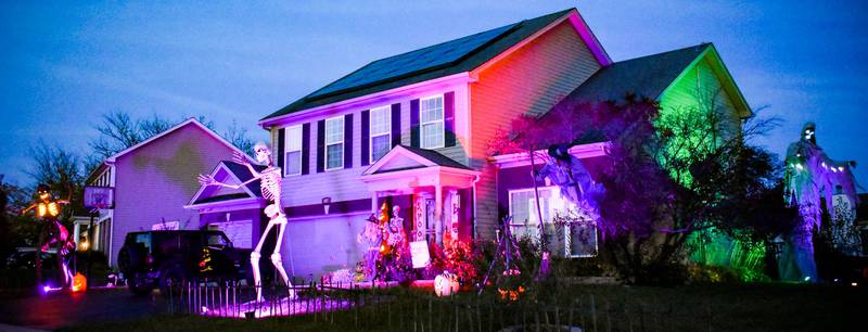 2022 DeKalb Halloween House Decorating Contest's People's Choice winner