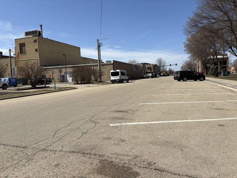 A view of Jackson Street in downtown Ottawa, where plans for redevelopment have been placed on hold as the city focuses on the Riverfront development project.