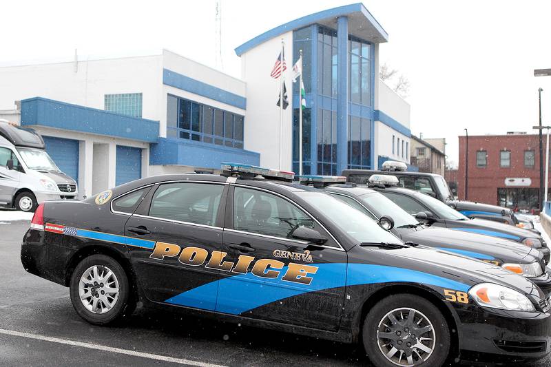 Geneva Police Department vehicle