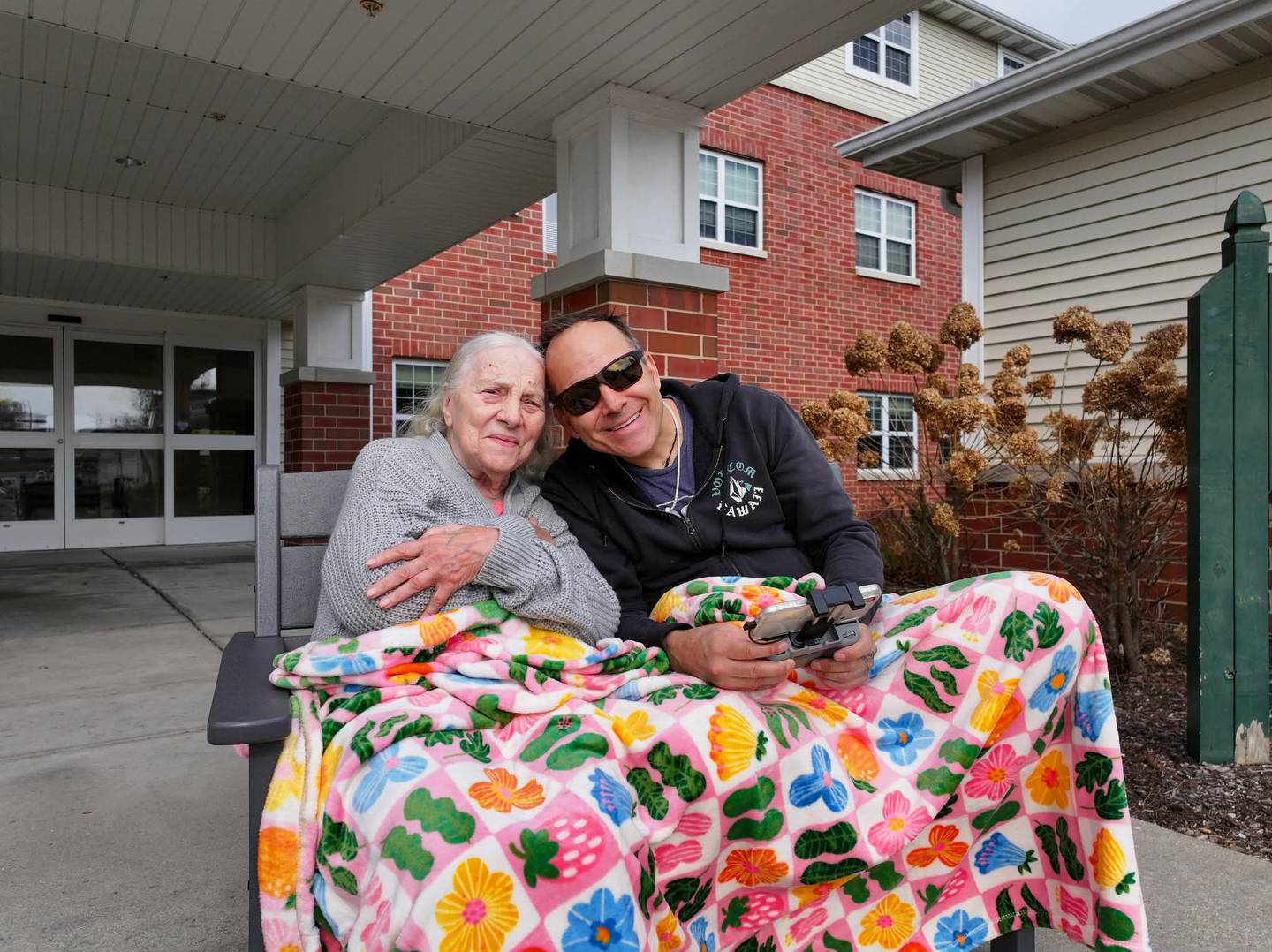 DeKalb resident Anthony Tortoriello (right) and his mother, Inessa, pose for a picture in this undated photo.