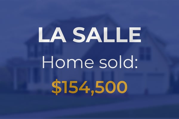Single-family home in La Salle goes for $154,500