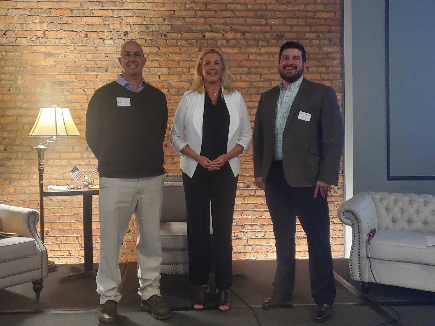 Local elected officials, business owners and community leaders gathered for the Illinois Valley Area Chamber of Commerce’s Legislative Luncheon at the Auditorium Ballroom in LaSalle on Thursday, to hear from local legislators, Senator Sue Rezin and Representative Lance Yednock.