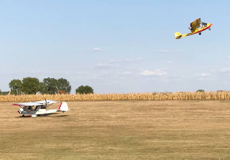 Erie Airpark hosted an annual fly-in for ultralight crafts in a file photo from September 2021.