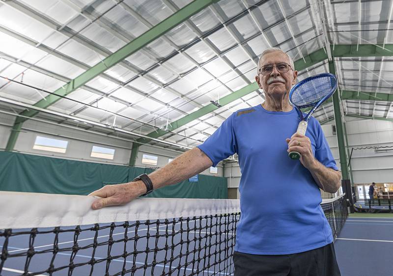 Bob Orta has started a scholarship for tennis-playing students from Sterling, Dixon and Newman high schools.