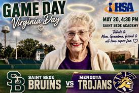 St. Bede, Mendota to celebrate ‘Virginia Day’ at the ball diamond