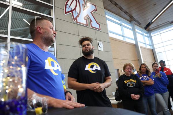 Photos: Kankakee grad Keagen Trost celebrated ahead of joining LA Rams