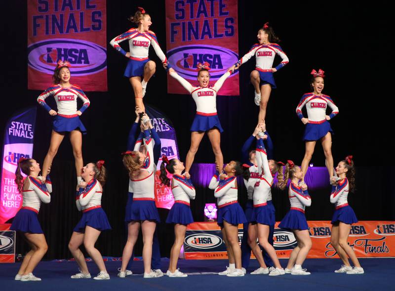 Photos IHSA State Cheerleading Competition finals Shaw Local