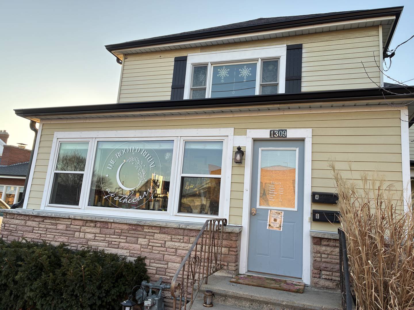 McHenry's Rooted Ritual Apothecary, 1309 N. Green St., on Monday, March 2, 2026. The store offers handmade, eco-friendly and sustainable goods and opened on Feb. 8, 2026.