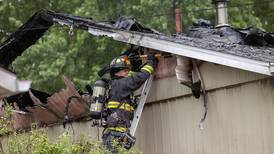 Photos: Area fire departments respond to Sterling fire