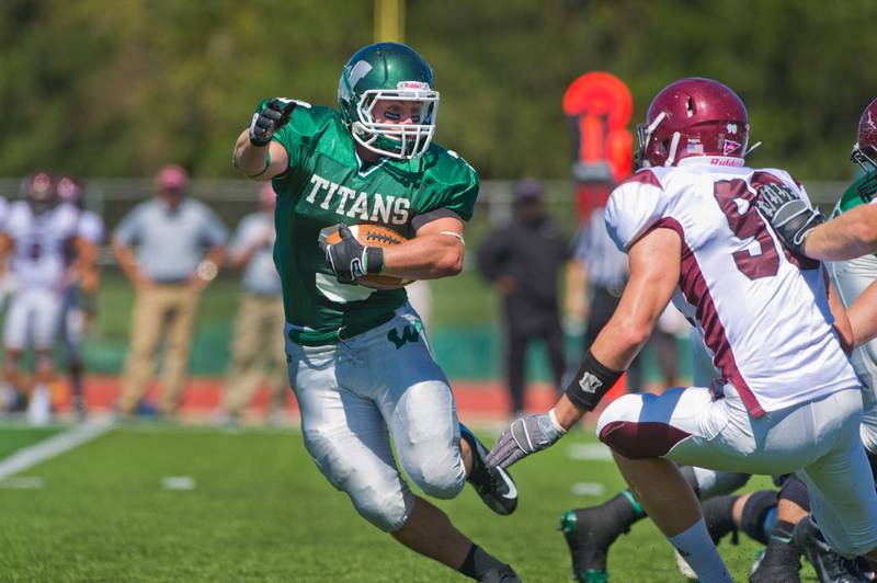 Former Lexington running back T.J. Stinde, who went on to play at NCAA Division III Illinois Wesleyan, held the IHSA season rushing record at 3,325 yards for 13 years.