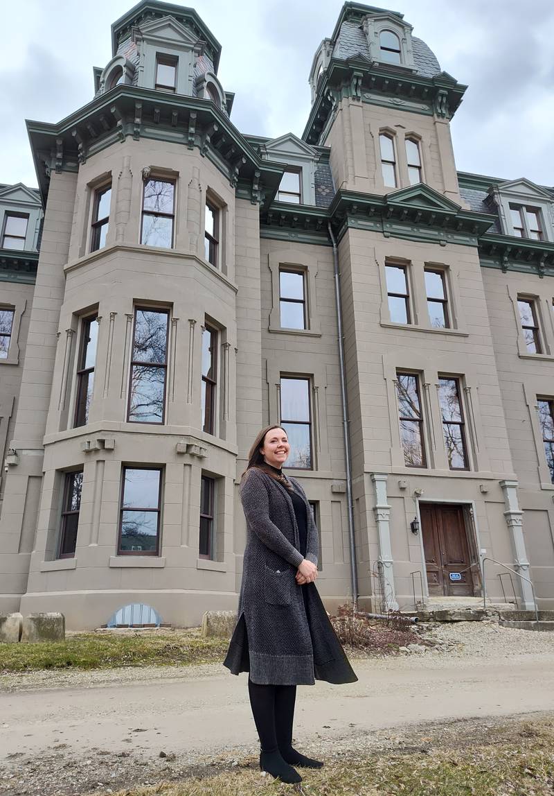 Laura Walker was named the new executive director of the non-profit group that oversees the Hegeler Carus Mansion in La Salle.