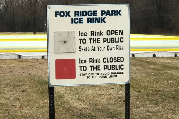 ‘Extensive damage’ by vandals, warmer temps have McHenry rethinking ice rinks