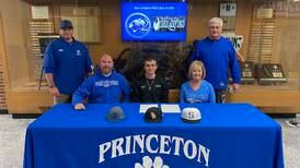 Princeton senior Ean Compton excited to pitch for Blackhawk College, Matt McDonald