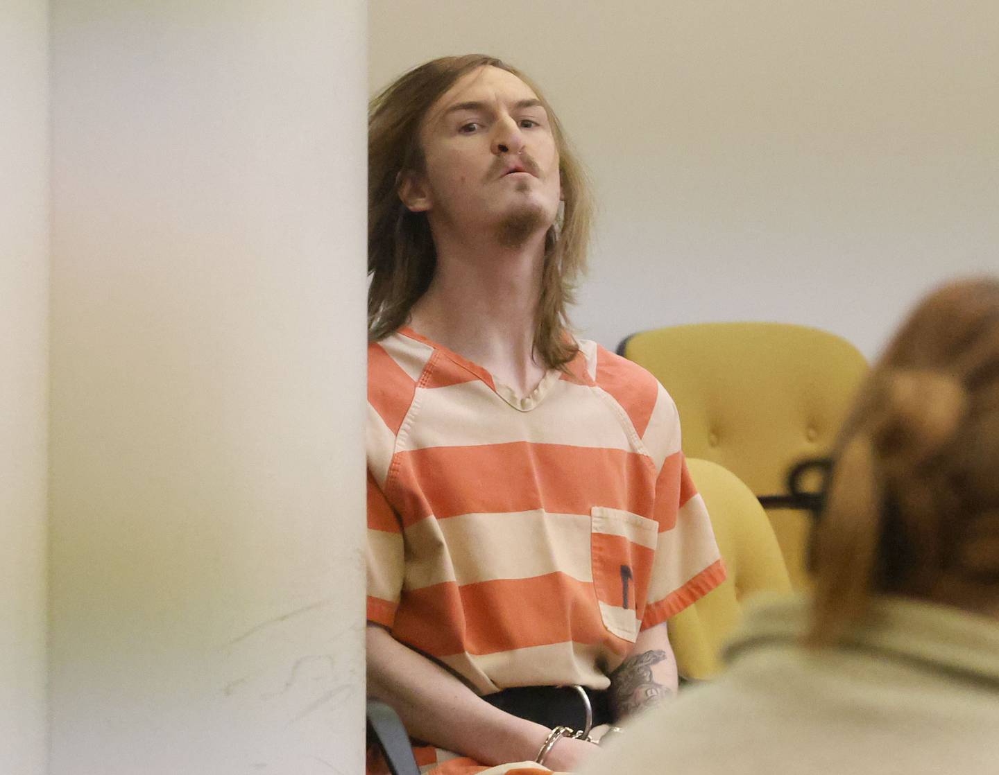 He was composed and restrained -- for a few minutes. But Logan Petre, 23, of Marseilles exploded at this sentencing hearing and was removed Monday, Nov. 24, 2025, from a La Salle County Courtroom. Circuit Judge Michelle A. Vescogni sentenced Petre to a near-maximum 52 years for killing his father, Leo, on Father's Day weekend 2024.