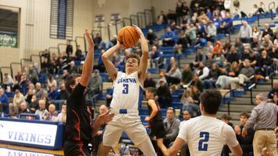 Nathan Palmer, Gabe Jensen make it rain from 3-point range as Geneva takes down Wheaton Warrenville South