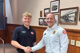 Ottawa Fire Department welcomes new firefighter