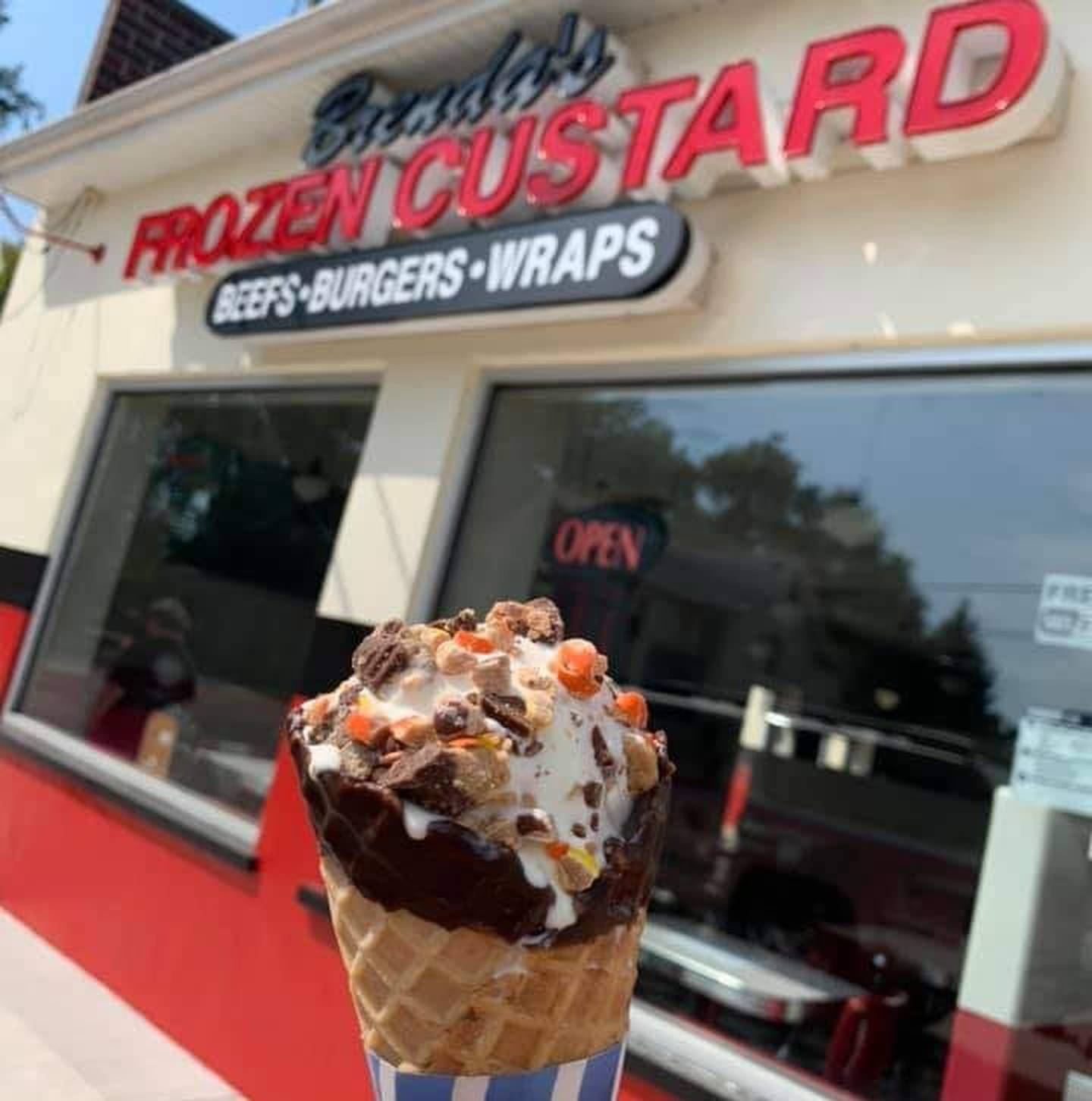 Brenda's Frozen Custard offers some of the best ice cream/custard in Kendall County. (Brenda's Frozen Custard via Facebook)