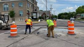 Sycamore’s DeKalb Avenue detour could end soon as water main replacement continues