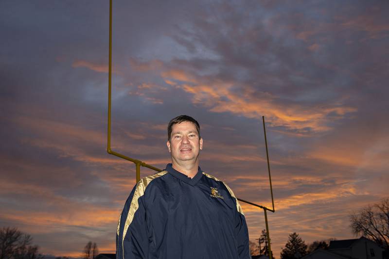 Polo coach Ted Alston is the 2021 SVM Football Coach of the Year.