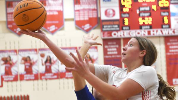 Photos: Oregon girls down Genoa-Kingston 48-32