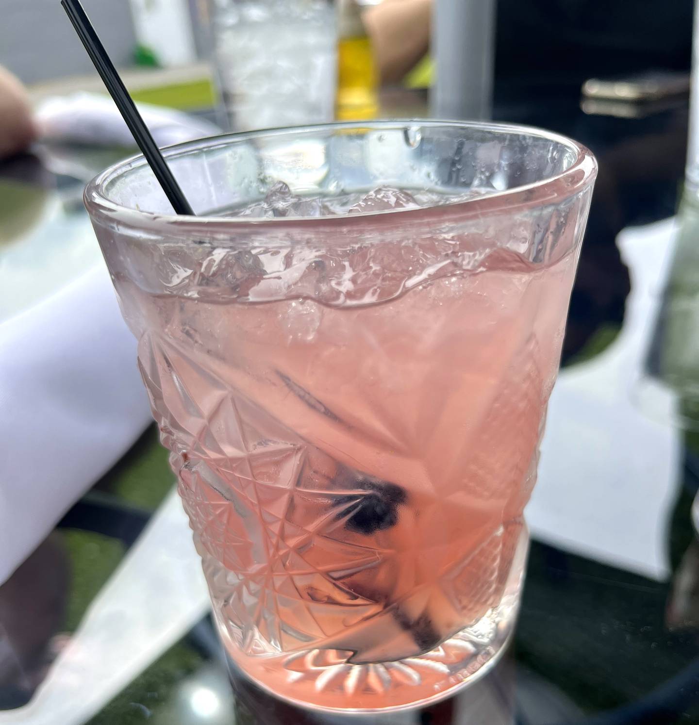 Launch Kitchen features a variety of cocktails for brunch, including a blueberry mojito.