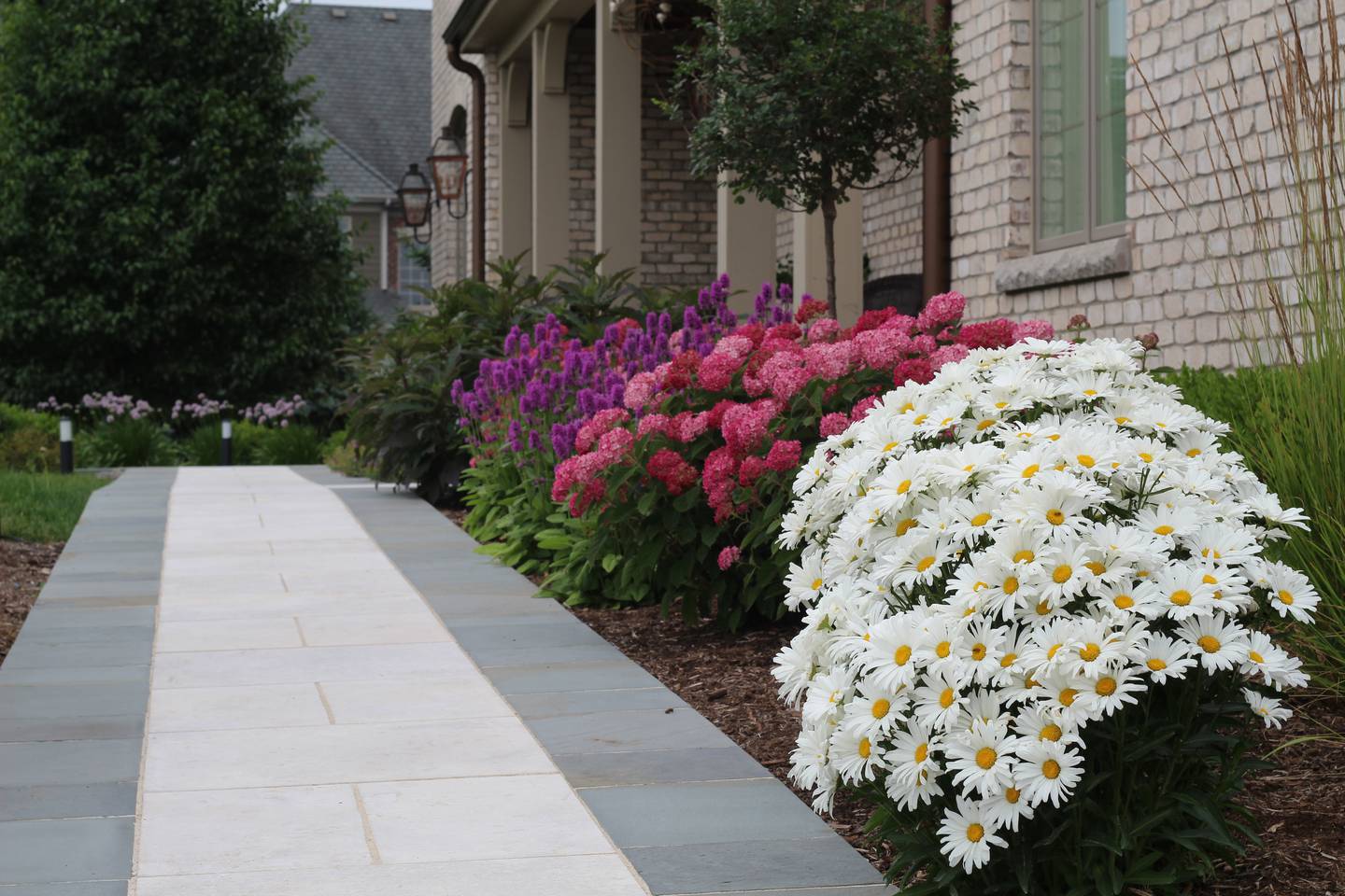 Mix and match textures and colors for an interesting landscape.